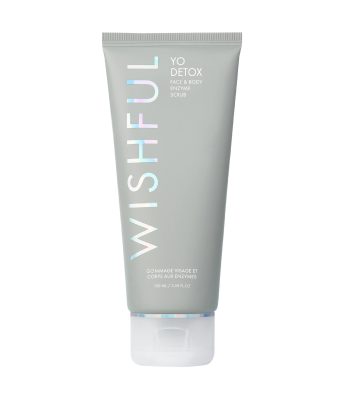Professional ToolMax Huda Beauty Yo Detox Charcoal Face & Body Enzyme Scrub Space Saving Design